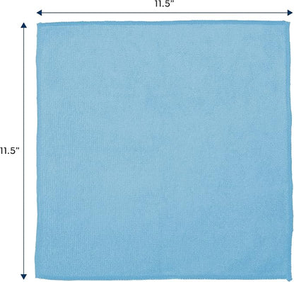 S&T INC. 100 Pack Microfiber Cleaning Cloth, Bulk Towels - Image 6