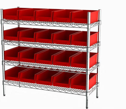 Hudson Exchange 36x14x33, Industrial Wire Shelving Unit by HudsonExchange