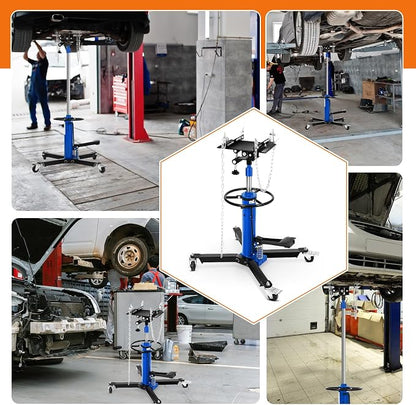 Transmission Jack, 2-Stage Hydraulic Telescopic Jacks, Lifts 34"-68", - Image 6