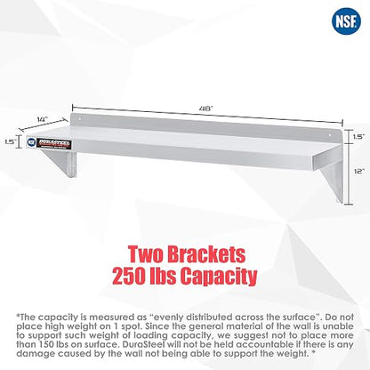 DuraSteel Heavy Duty Wall Mount Shelf - Image 3