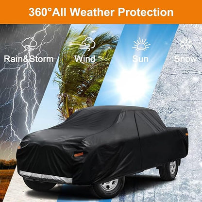 Kayme Truck Cover Custom Fit Toyota Tacoma Xtra/Access/Double SB. Full Exterior - Image 6