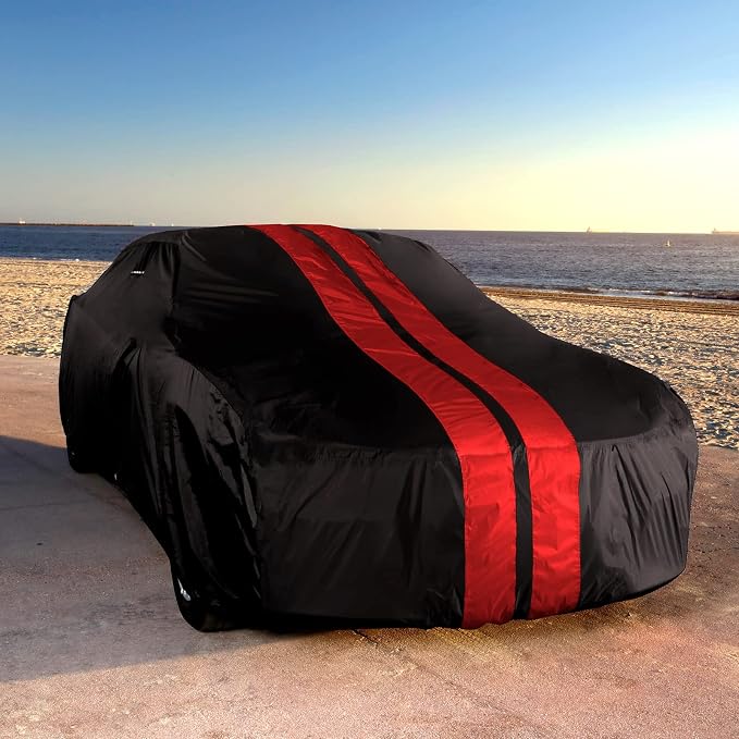 iCarCover Custom Car Cover for 1969-1973 Ford Mustang Waterproof All Weather - Image 3