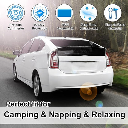 TINGLU Window Shades for Toyota Prius Hatchback 2010-2015 Accessories Full - Image 6