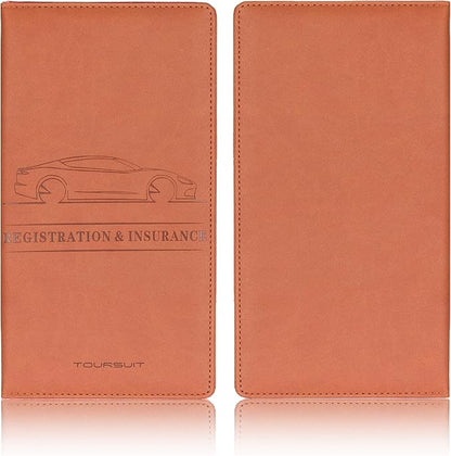 TOURSUIT Car Registration and Insurance Card Holder, Vehicle License Document - Image 3