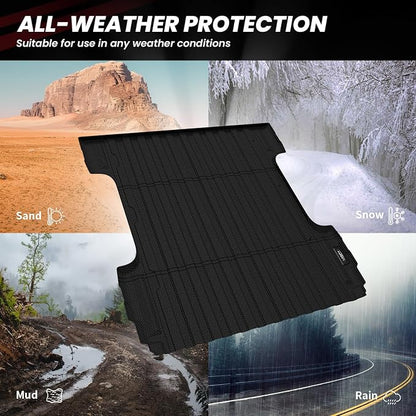 LASFIT Truck Bed Mat 2007-2018 for Chevrolet Silverado/GMC Sierra 1500 - Image 4