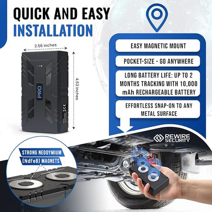 REWIRE SECURITY 104-Pro 4G Magnetic GPS Tracker - Image 3
