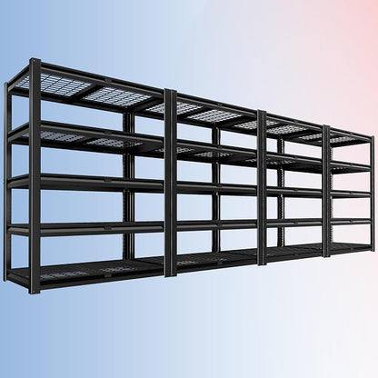PrimeZone Heavy Duty Garage Shelving 5 Tier Heavy Duty Storage Shelves by PrimeZone