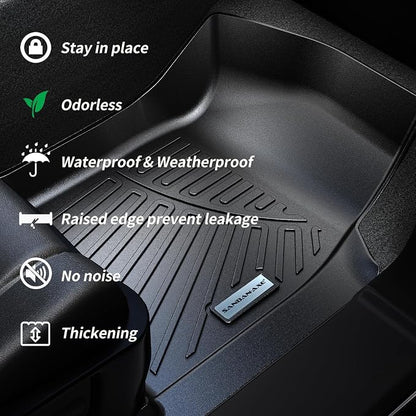 Floor Mats & Trunk Mat for 2023 2024 2025 Honda Pilot - Image 5