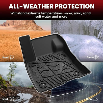 LASFIT Floor Mats for Ford Maverick 2022-2025 All Weather Car Floor Pretoctor - Image 7