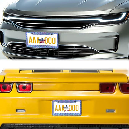 License Plate Frames for Men Purple; License Plate Frame for Women Mermaid - Image 8