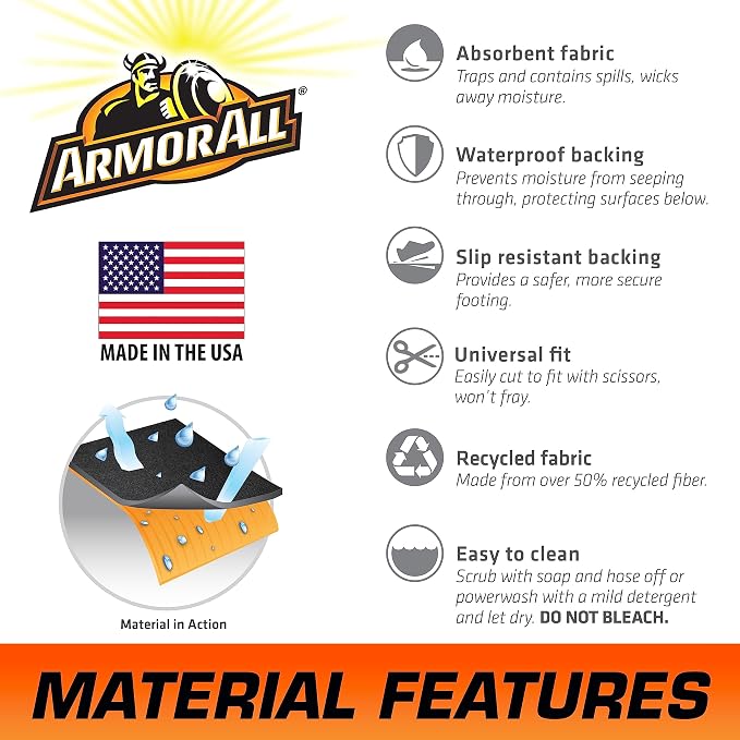 Armor All Garage Floor Runner Mat, Protects Surfaces, Transforms Garage - Image 8