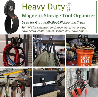 ULIBERMAGNET Strong Magnetic Hooks, Heavy Duty Magnetic Storage Tool Organizer - Image 6