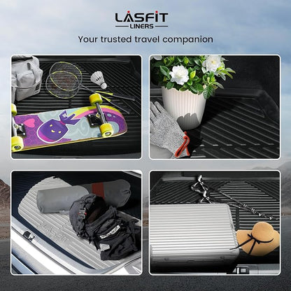 LASFIT Cargo Mat for Audi Q5/SQ5 2018-2025, Custom Fit All-Weather TPE Rubber - Image 8