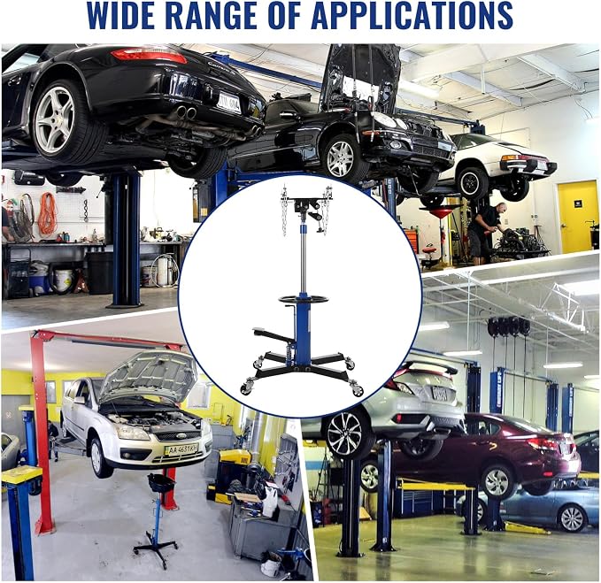 Hydraulic Transmission Jack 1100 LBS Capacity 33.8"-72.8" Lifting Height 2 - Image 7