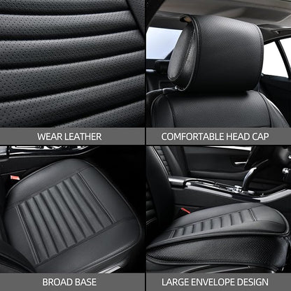 2pc Car Seat Covers, Luxury Car Protectors, Universal Anti-Slip Driver Seat - Image 3