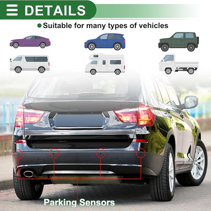 Motoforti Car Auto Vehicle Reverse Backup Radar System Reverse Parking Sensors - Image 6