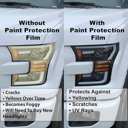 BOGAR TECH DESIGNS Full Headlight Head Light Tint Kit Compatible - Image 3