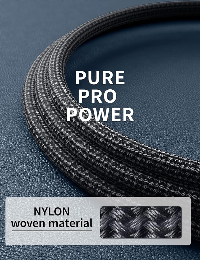USBC Cable 6FT, 2 Pack USB-C to USB-C Cables, Type C Fast Charging Nylon - Image 6
