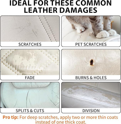 Leather Repair Kit, Car Seats, Jacket & Purse - Image 3