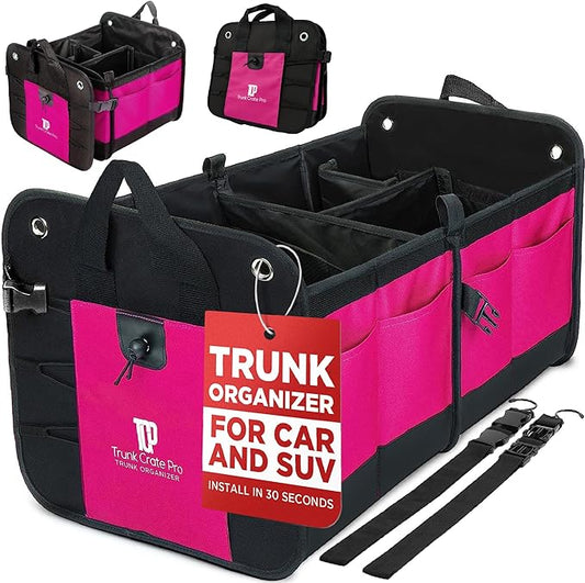 TRUNKCRATEPRO Pink Car Accessories by TRUNKCRATEPRO