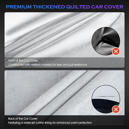 Car Cover Custom Fit for Ford Mustang 1994-2025, Chevy Camaro 2010-2025 - Image 2