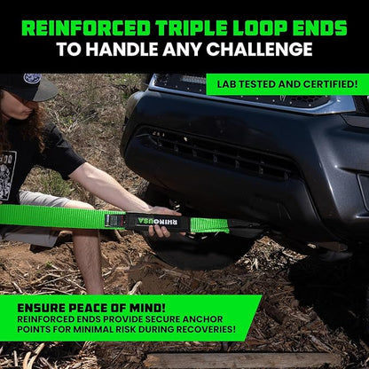 Rhino USA Recovery Tow Strap - Image 3