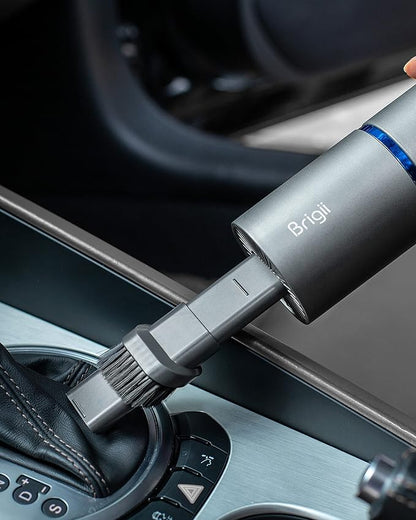 Brigii Mini Handheld Vacuum Cordless, 3 in 1-Car Vacuum & Air Duster & Hand Pump - Image 7