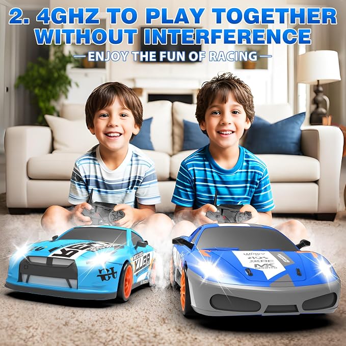 RC Drift Car 2.4GHz 1:24 Scale 4WD Remote Control Car 15KM/H High Speed - Image 6