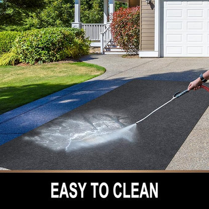 Oil Spill Mat, 7.4 x 17 Ft, Premium Absorbent Oil Pad. Contains Liquids - Image 6