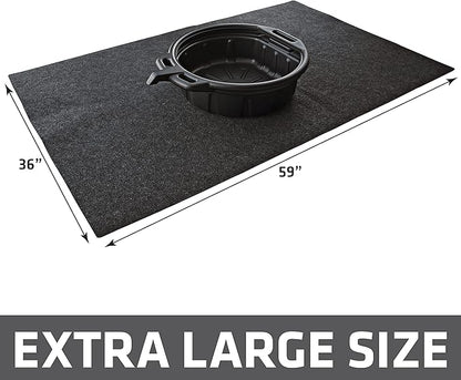 Drymate XL Oil Spill Mat, Premium Absorbent Oil Pad, Waterproof Backing - Image 2