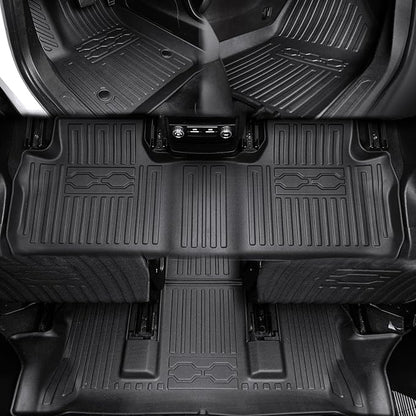 Floor Mats for 2017-2023 GMC Acadia, All Weather TPE 2-in-1 Cargo Mat - Image 2