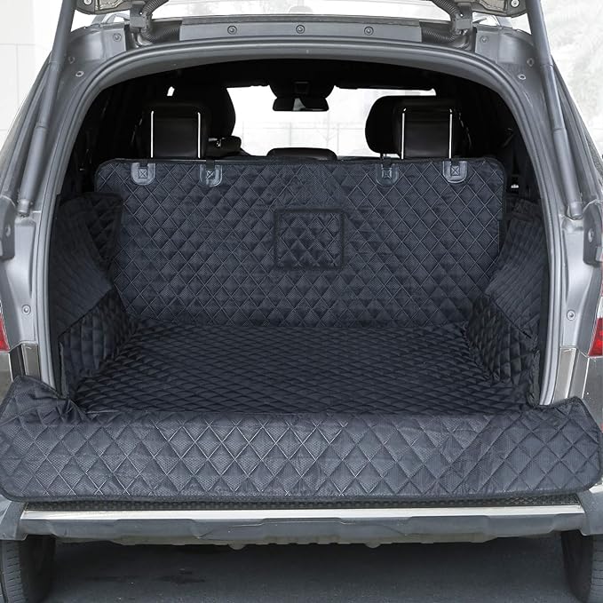 PETICON SUV Cargo Liner for Dogs, Waterproof Pet Cargo Cover Dog Seat Mat for by PETICON