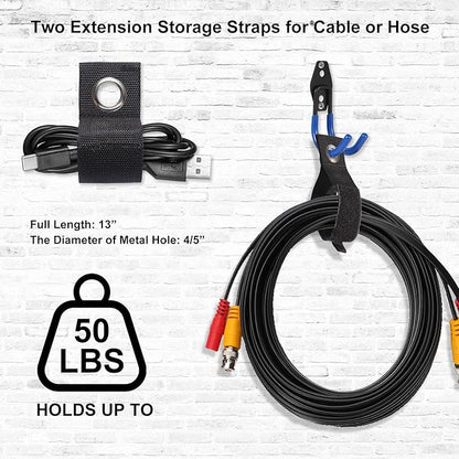Garage Hook Heavy Duty Wall Storage Hangers, 16 Pack Garage Storage Hooks Steel - Image 3