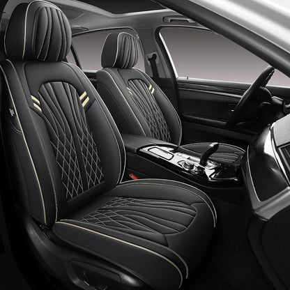 Seat Covers for Cars, Waterproof Seat Covers, Leather Car Seat Covers 2 Pack by MINGBRONCARSEATCOVER
