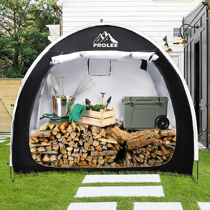 PROLEE Bike Shed 6.6FT, Waterproof Oxford Fabric Storage Tent - Image 7