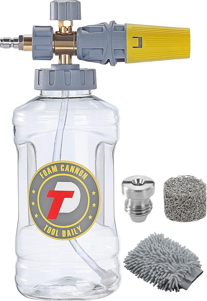 Tool Daily Foam Cannon, Adjustable Foam Blaster, Snow Foam Lance by ToolDaily