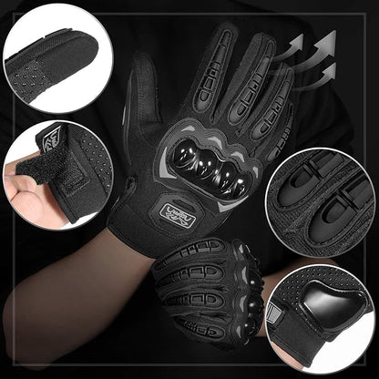 COFIT Motorcycle Gloves for Men and Women, Full Finger Touchscreen Motorbike - Image 2