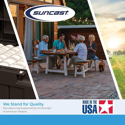 Suncast Vertical Outdoor Storage Shed - Image 8