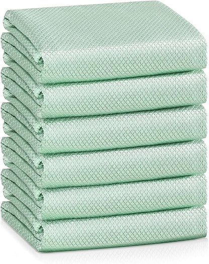 Nanoscale Cleaning Cloth, Easy Clean Fish Scale Microfiber Glass Cleaning by VPMURUGA