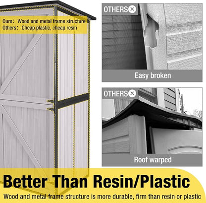 Aivituvin Outdoor Storage Shed Upgraded - Image 4