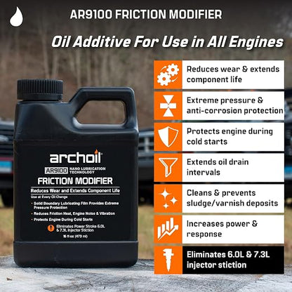 Archoil AR9100 Oil Additive for All Vehicles - Image 2