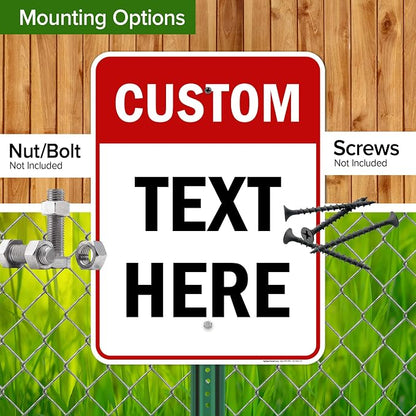 Custom Sign, Custom Sign for Business, Indoor/Outdoor use. 18x24 Inches - Image 5