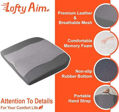 Car Seat Cushion, Comfort Memory Foam Car Cushions - Image 6
