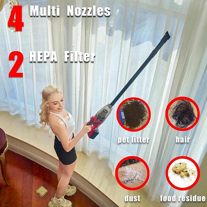 Cordless Vacuum Cleaner for Milwaukee M18 Battery, Wireless Handheld Power - Image 6