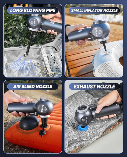 Saker 6 in 1 Car Vacuum Cleaner, 20000PA Handheld Vacuum Cordless Rechargeable - Image 6