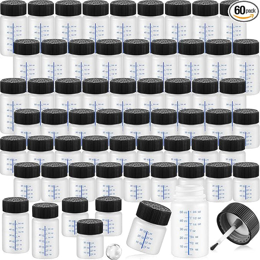 Maxcheck 60 Pcs Touch up Paint Bottles by Maxcheck