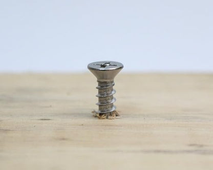 Bolt Dropper No. 6 x 3/4" Stainless Steel Flat Head Phillips Wood Screw - Image 5
