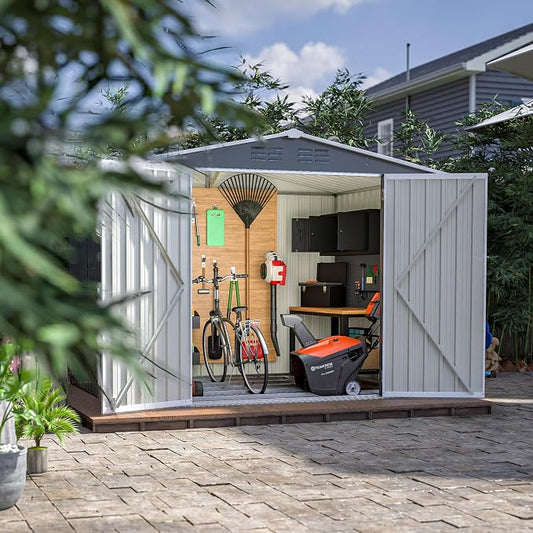 8x6 FT Outdoor Tool Storage Shed by ForEveryCornerofLife