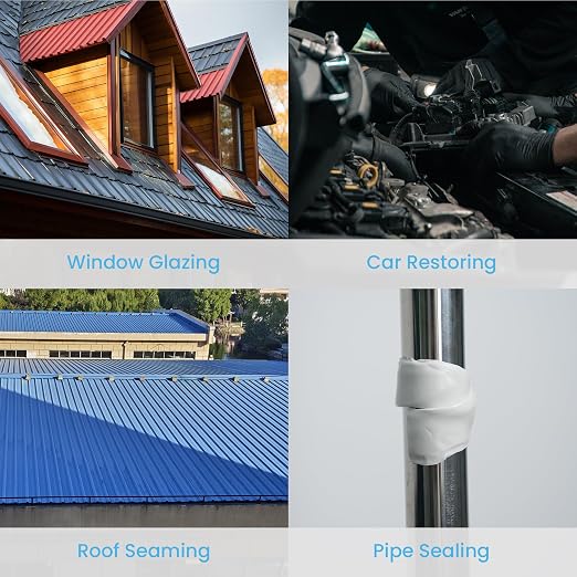Butyl Sealing Tape Black, RV Window Sealant and Caulking, Waterproof Butyl Seal - Image 4