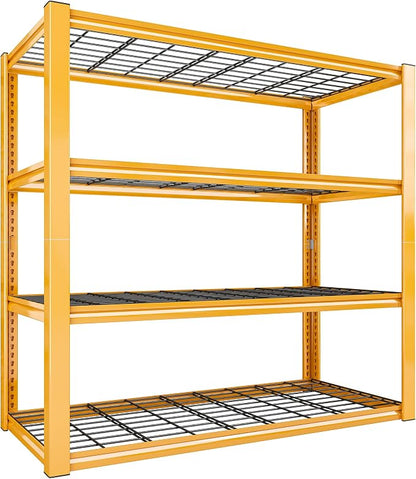 REIBII 40" W Garage Shelving Heavy Duty Metal Shelving 2200LBS Storage Shelves by REIBII